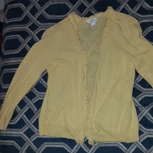 A open cardigan